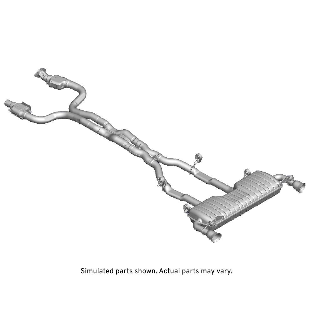 GM Genuine Parts Exhaust Muffler with Exhaust Aftertreatment