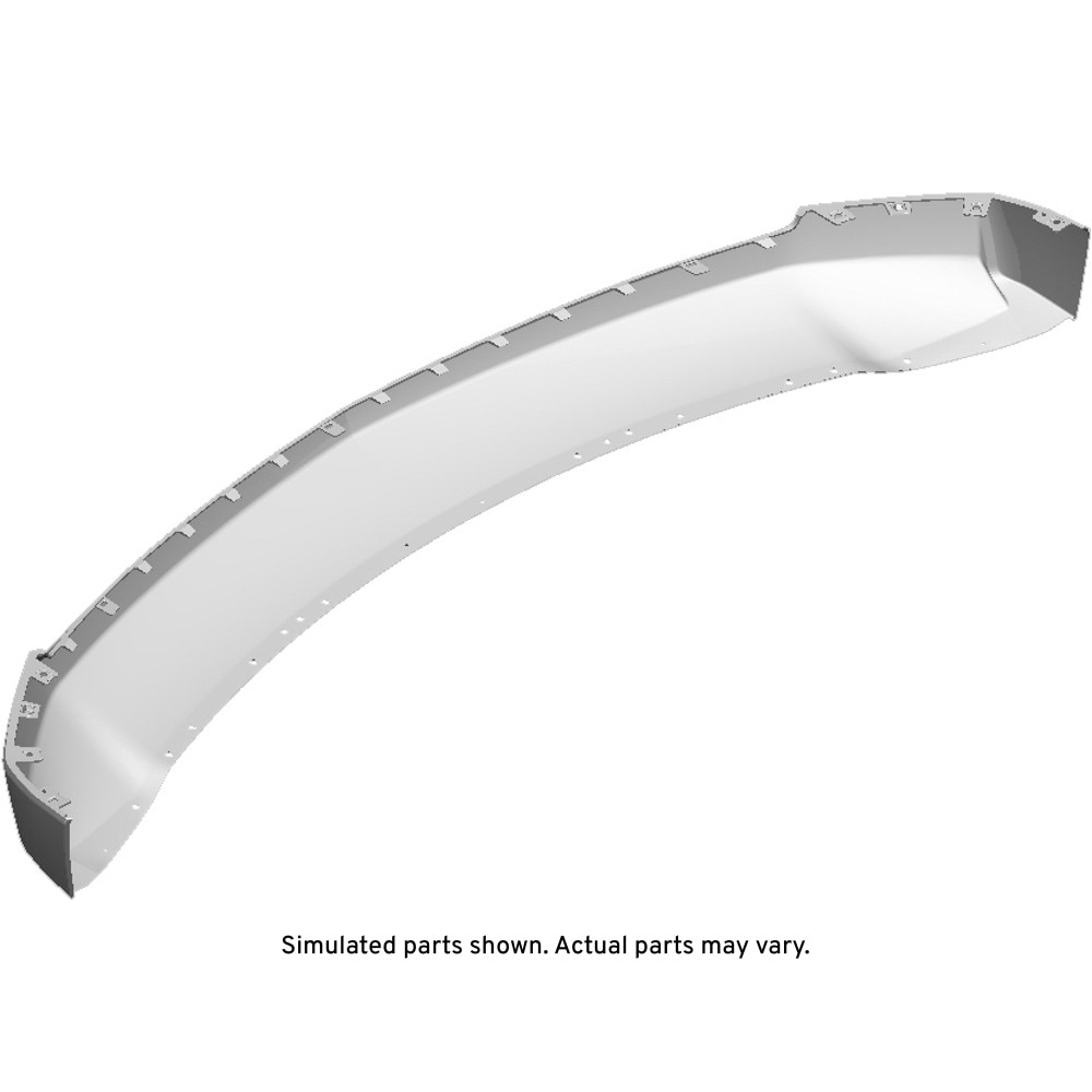 GM Genuine Parts Black Front Bumper Lower Fascia