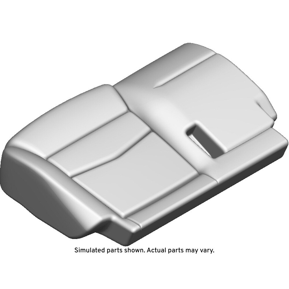 GM Genuine Parts Black Rear Driver Side Seat Cushion Cover