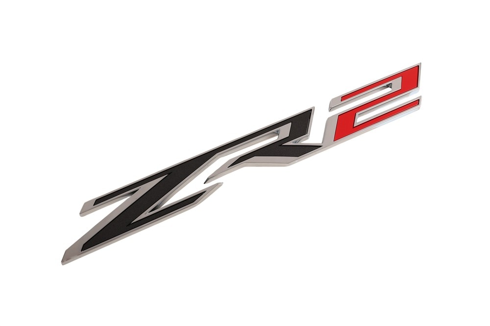 GM Genuine Parts Exterior Bright Chrome Front Driver Side Fender Marketing Name Plate