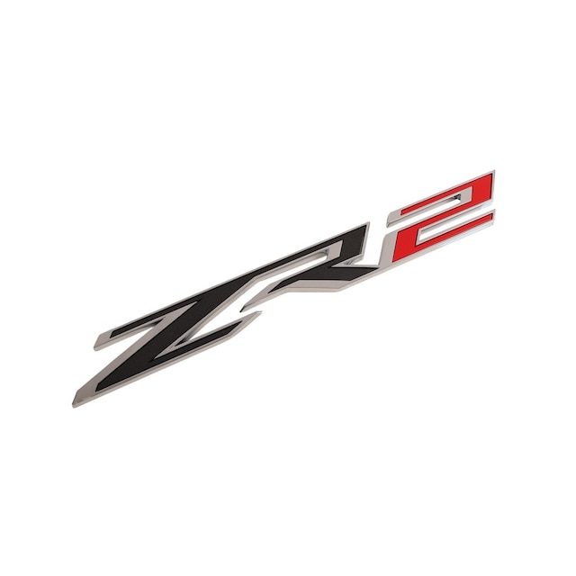GM Genuine Parts Exterior Bright Chrome Front Driver Side Fender Marketing Name Plate