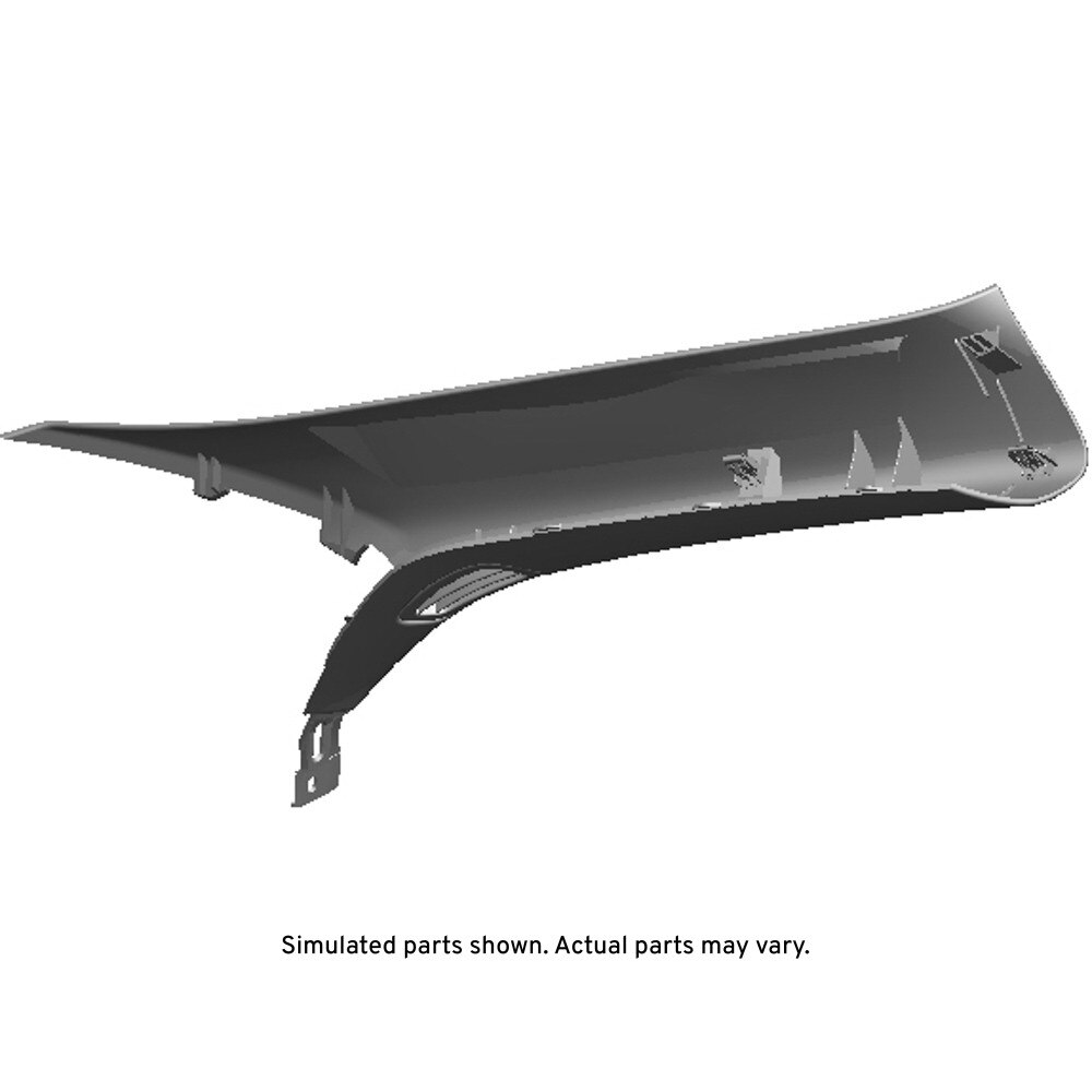 GM Genuine Parts Twilight Blue Driver Side Windshield Garnish Molding