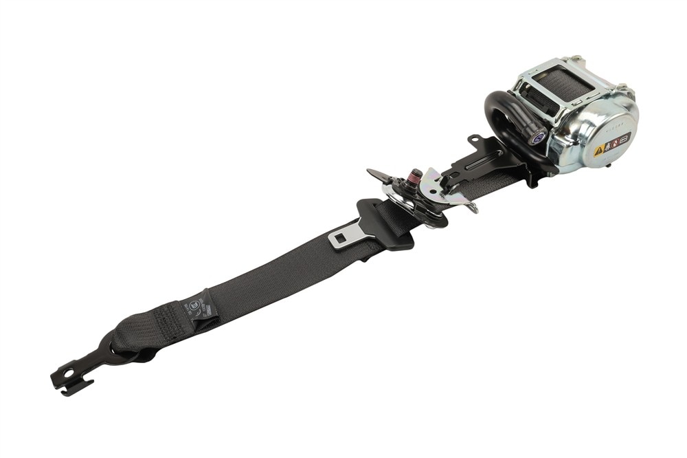 GM Genuine Parts Jet Black Front Driver Side Seat Belt Retractor