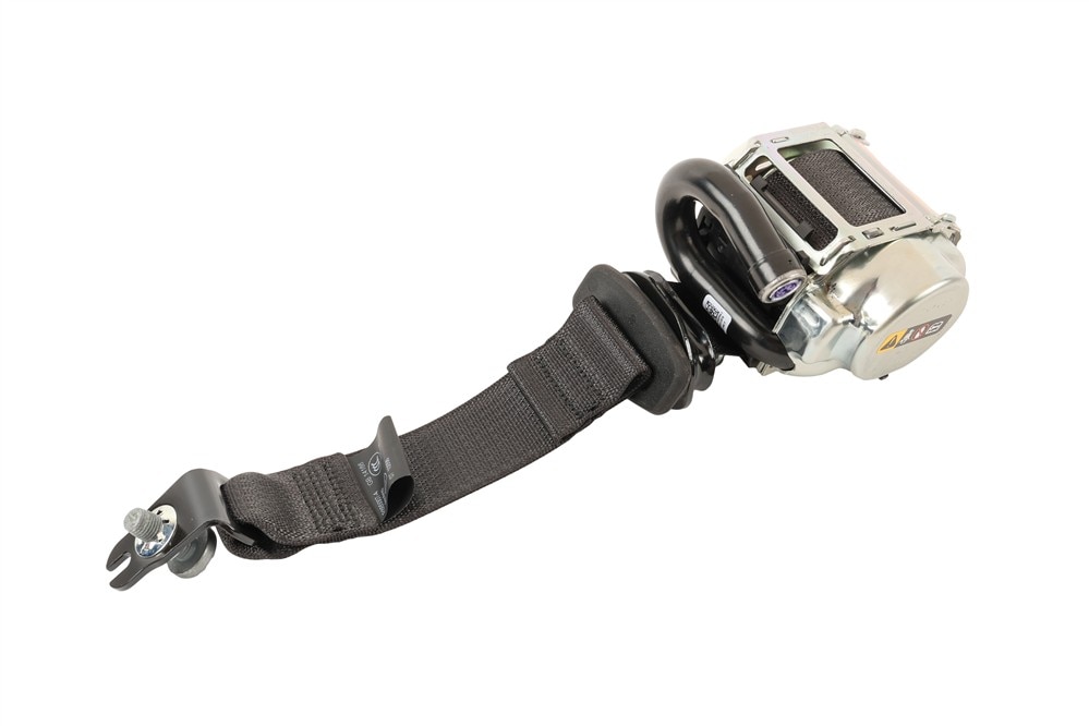 GM Genuine Parts Black Rear Passenger Side Seat Belt Retractor