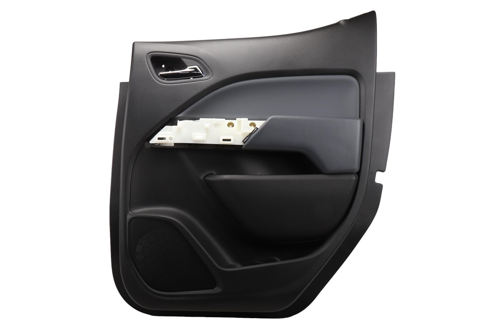 GM Genuine Parts Dark Galvanized Cool Rear Passenger Side Door Trim