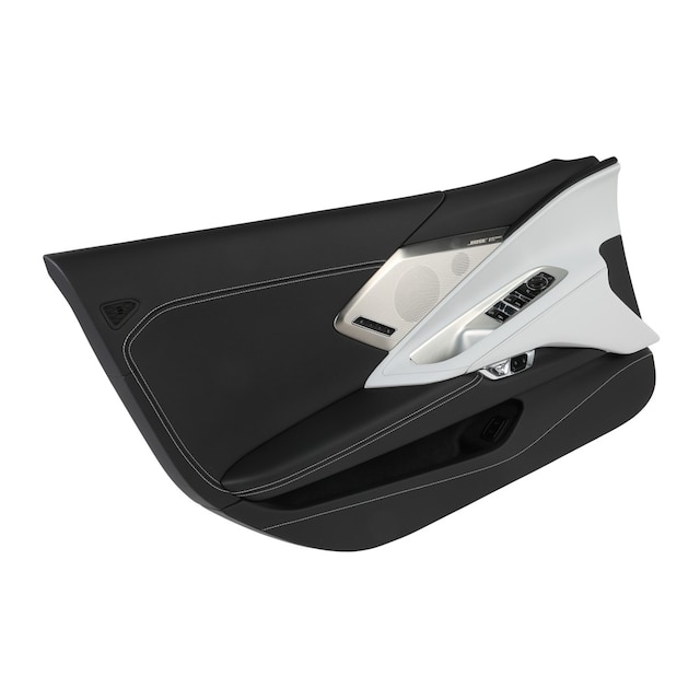 GM Genuine Parts Black Front Driver Side Door Trim