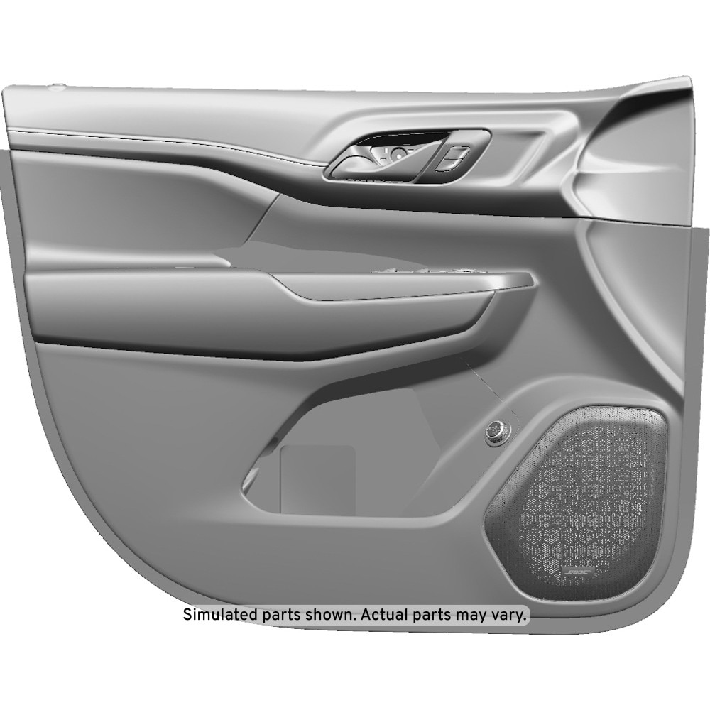 GM Genuine Parts Cocoa Front Driver Side Door Trim