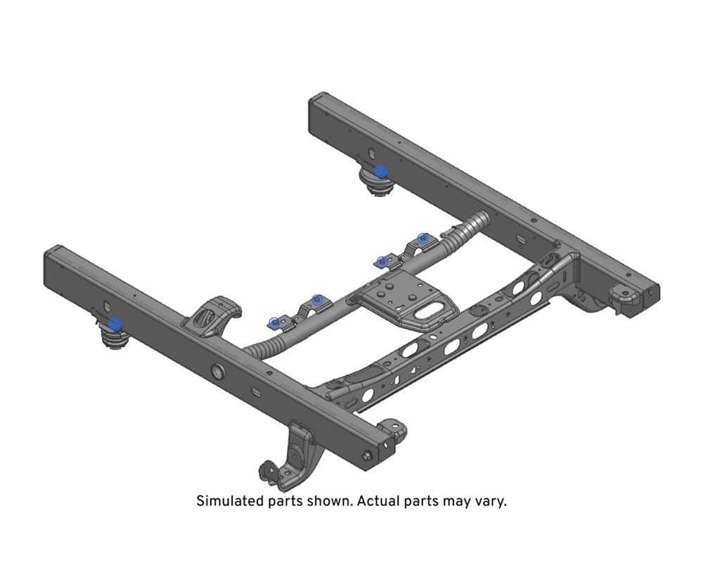 GM Genuine Parts Rear Half Frame
