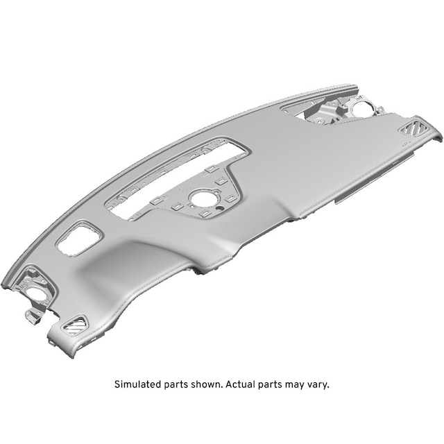 GM Genuine Parts Maple Sugar Instrument Panel Upper Trim Panel