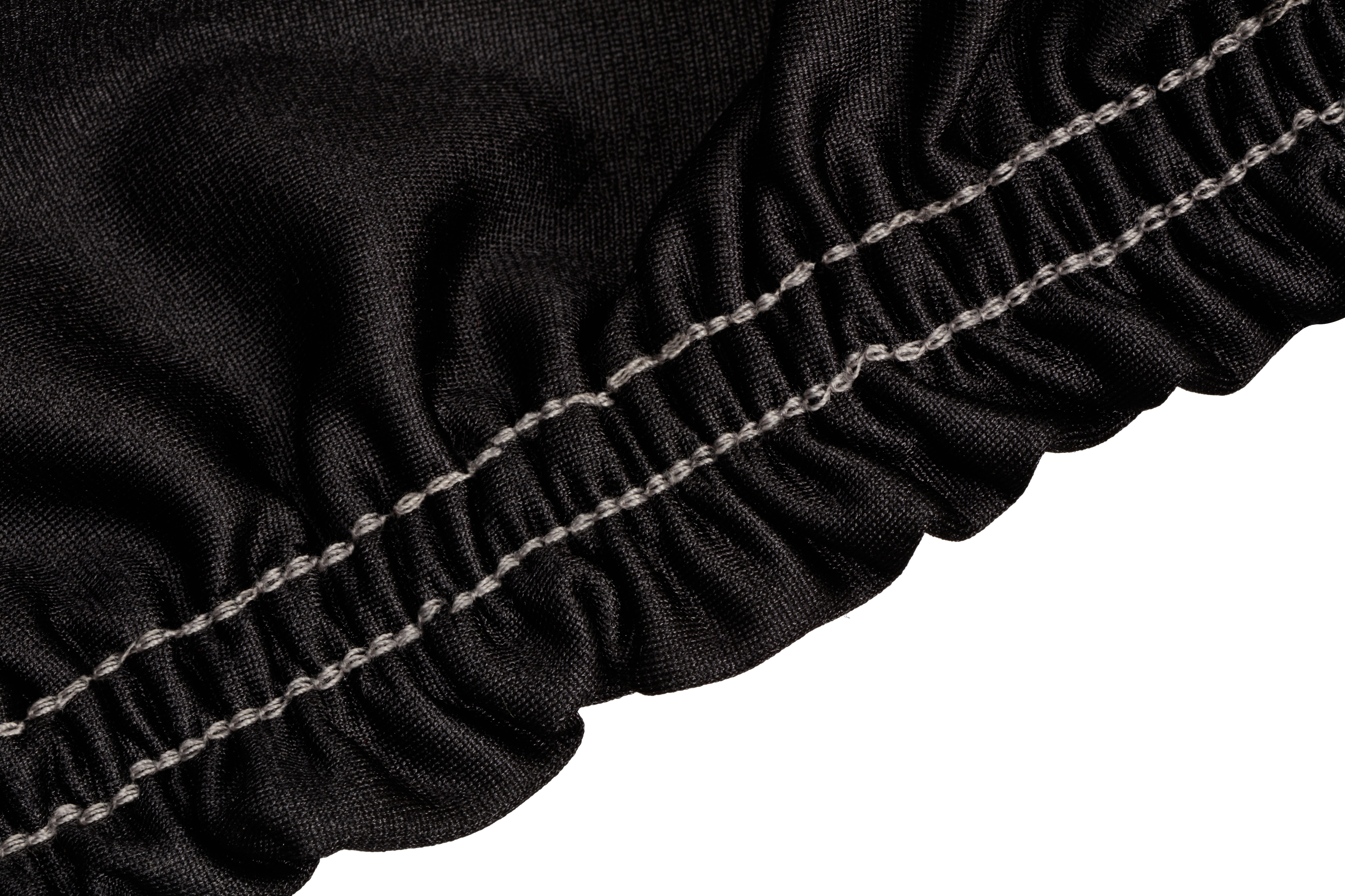 Premium Indoor Car Cover in Black with Embossed 70th Anniversary