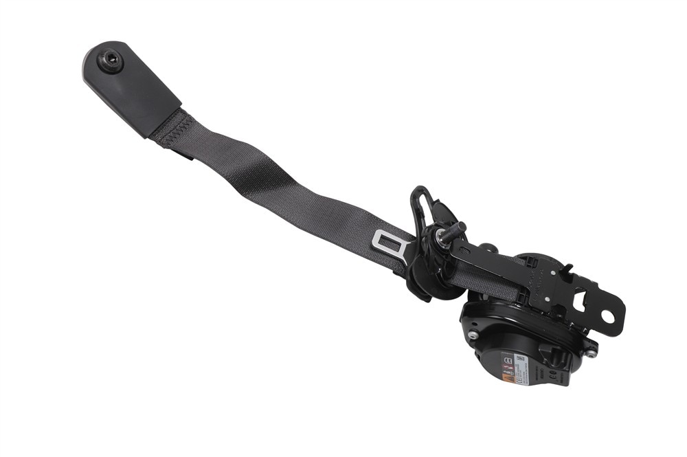 GM Genuine Parts Black Rear Passenger Side Seat Belt Retractor