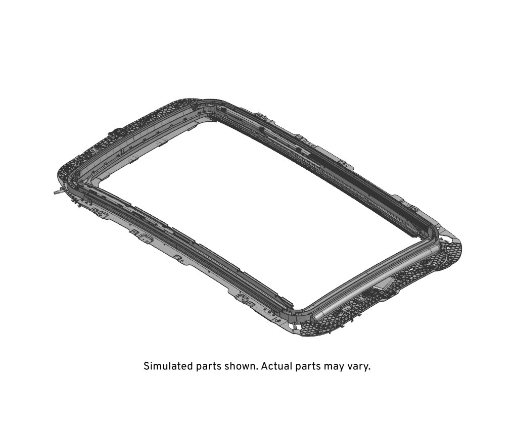 GM Genuine Parts Sunroof Housing