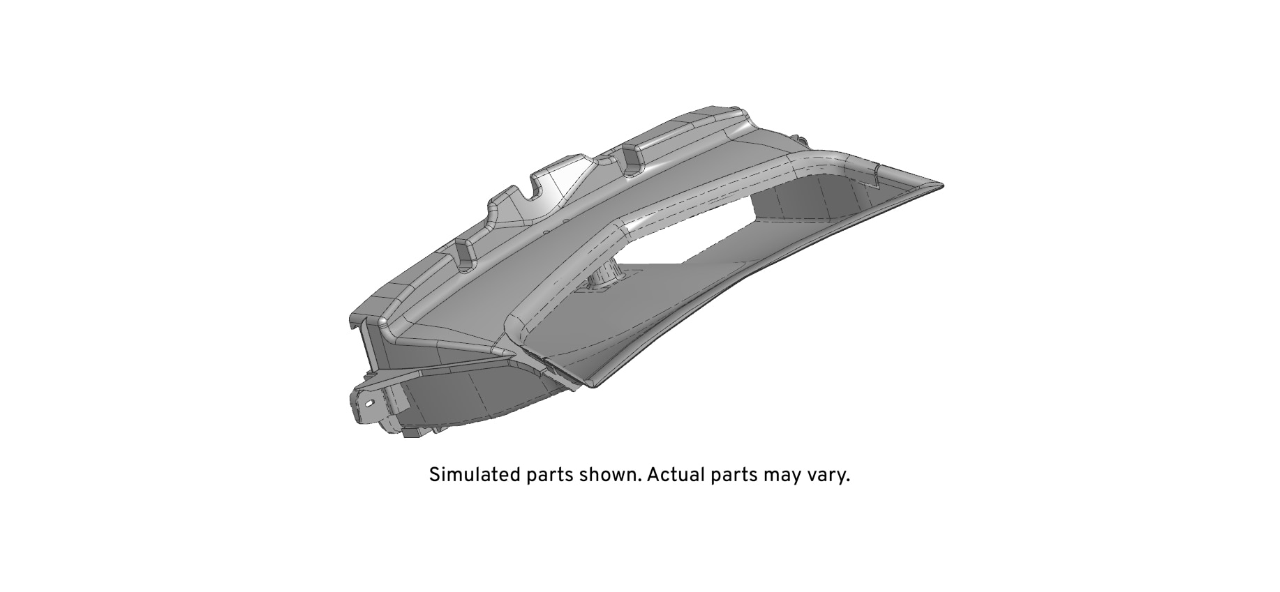 GM Genuine Parts Radiator Air Upper Baffle Extension