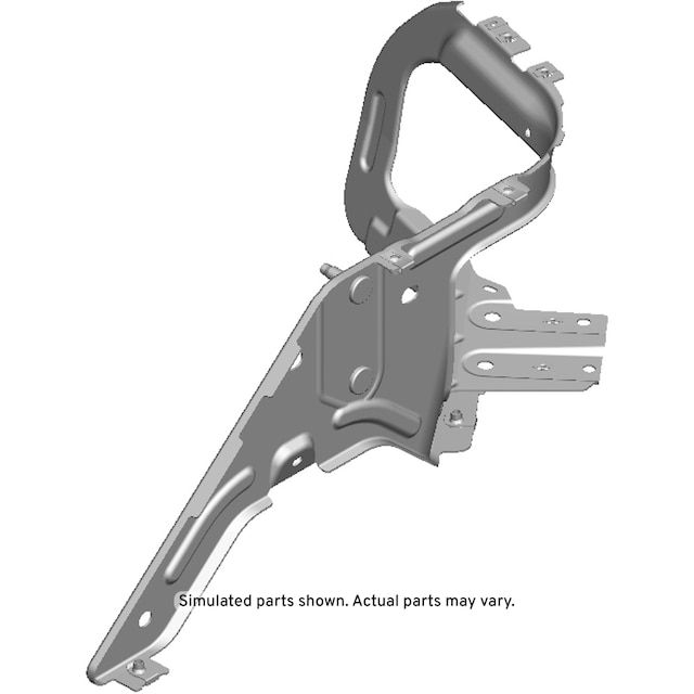GM Genuine Parts Rear Passenger Side Bumper Impact Bar Bracket