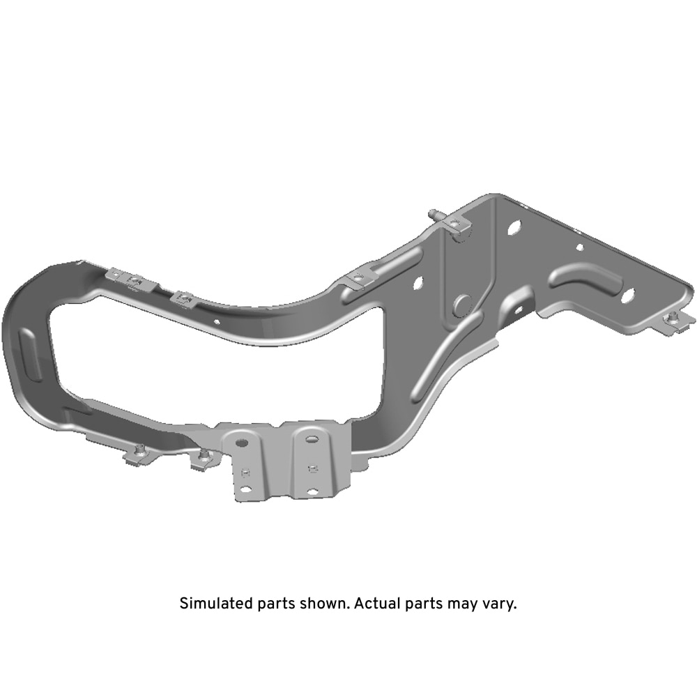 GM Genuine Parts Rear Driver Side Bumper Impact Bar Bracket