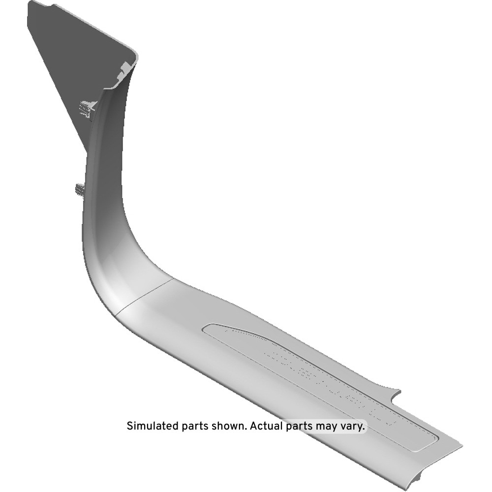 GM Genuine Parts Black Front Driver Side Door Sill Garnish Molding