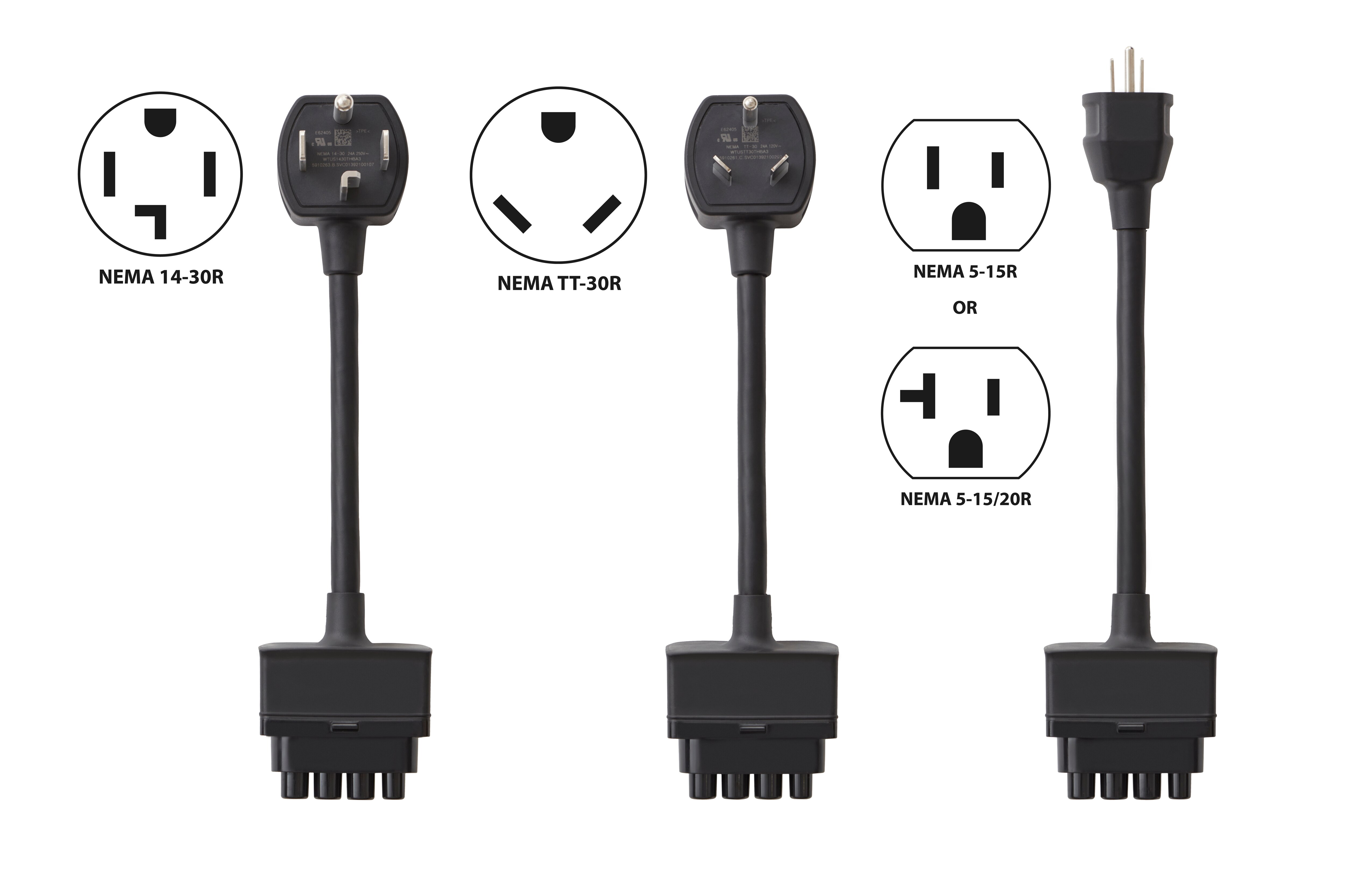 Cadillac GM Genuine Parts Charging Station Power Cord NEMA Adapter