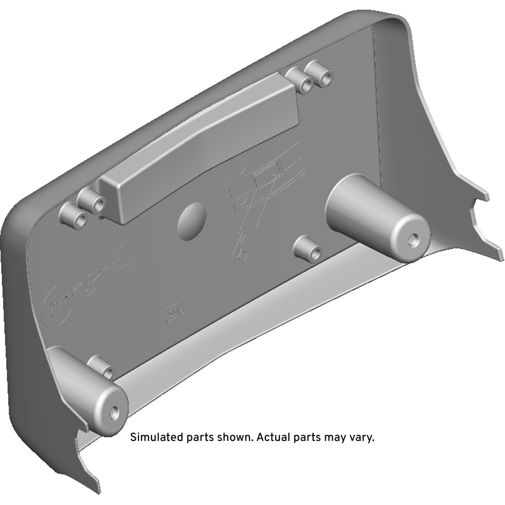 GM Genuine Parts Front License Plate Bracket