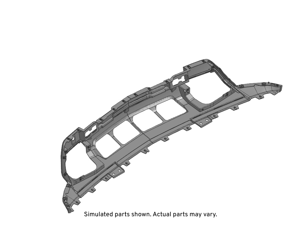 GM Genuine Parts Front Bumper Lower Fascia
