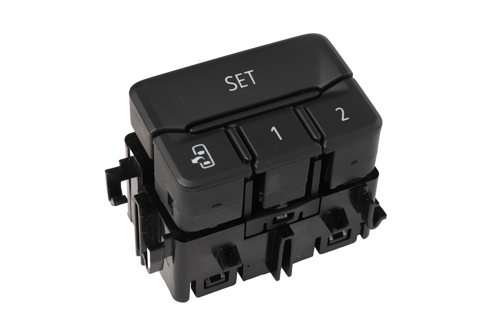 GM Genuine Parts Jet Black Front Driver Side Seat Adjuster Memory Switch