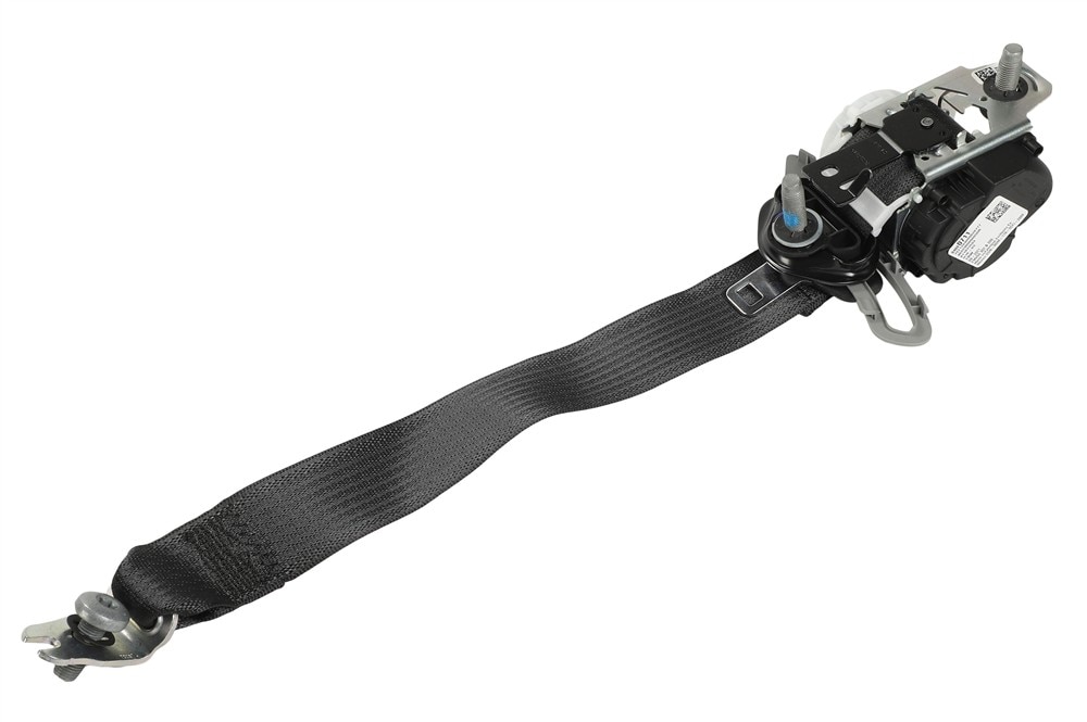 GM Genuine Parts Jet Black Rear Passenger Side Seat Belt Retractor Kit
