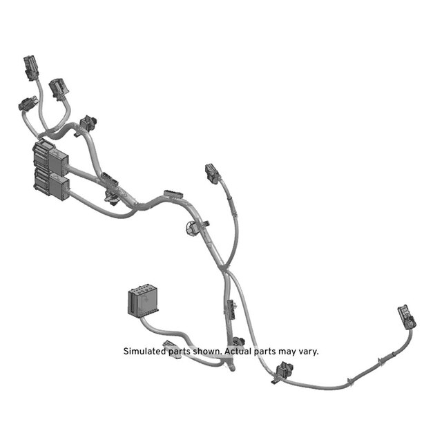 GM Genuine Parts Rear Driver Side Door Lock Wiring Harness
