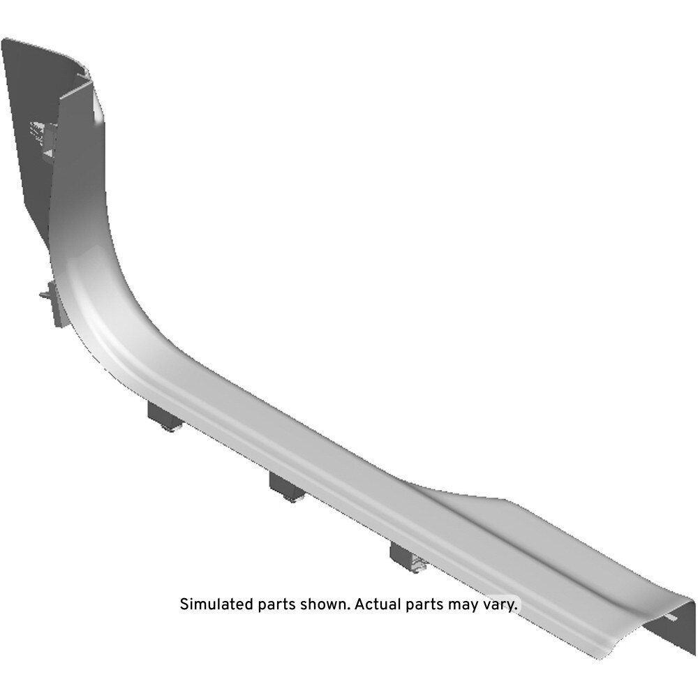 GM Genuine Parts Whisper Beige Front Driver Side Door Sill Garnish Molding