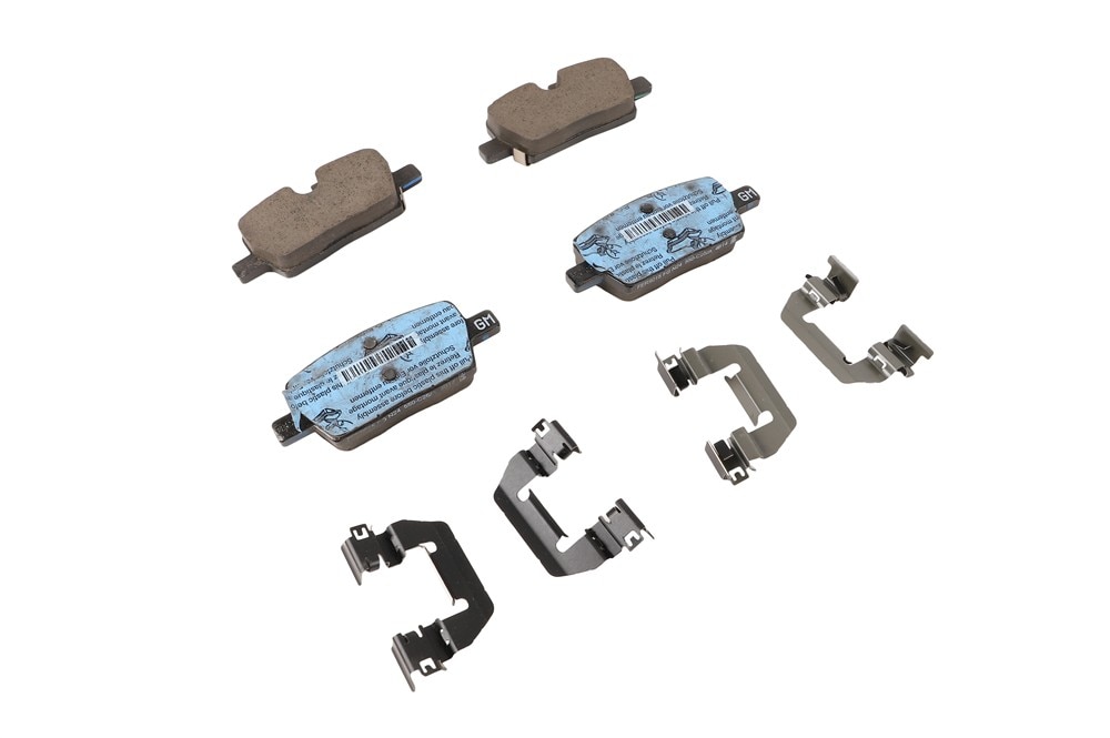 GM Genuine Parts Rear Disc Brake Pad Set with Springs