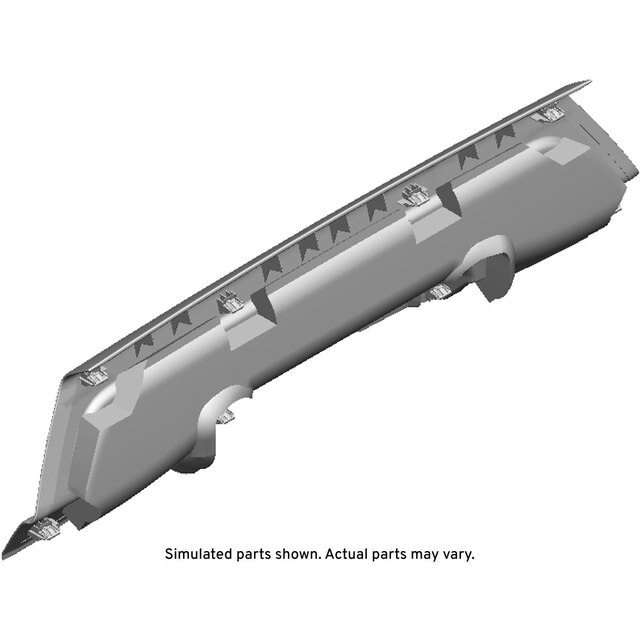 GM Genuine Parts Morello Red Rear Window Lower Garnish Molding
