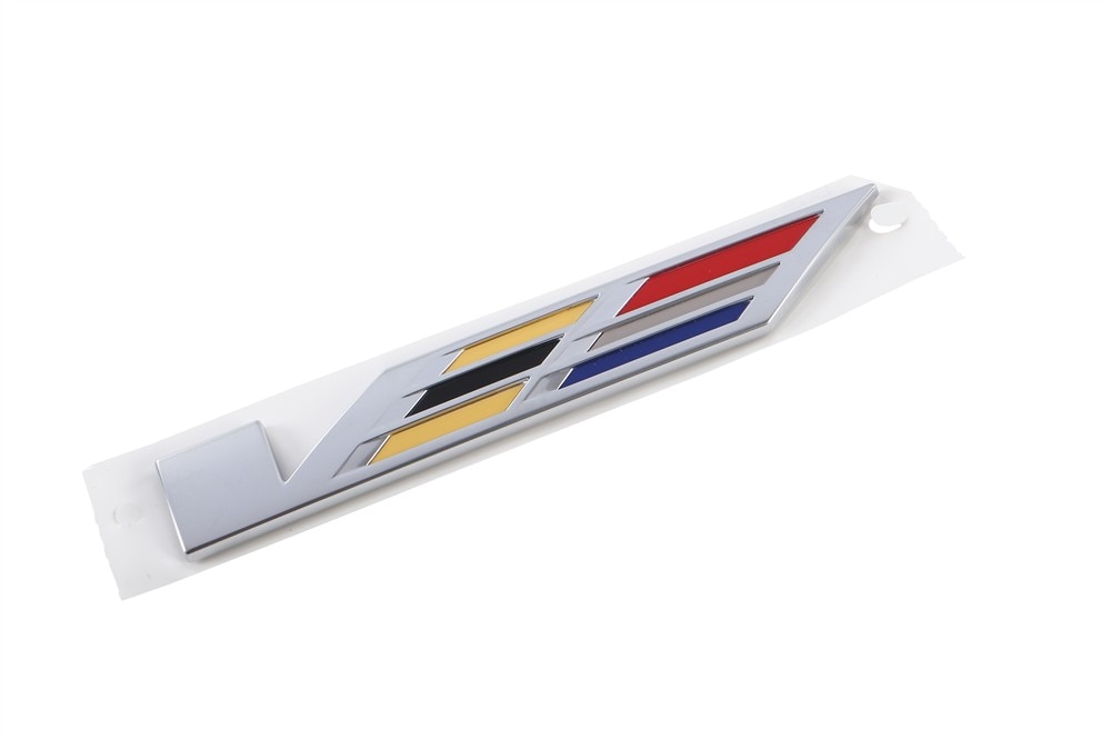 GM Genuine Parts Galvano Silver Liftgate Marketing Package Name Plate