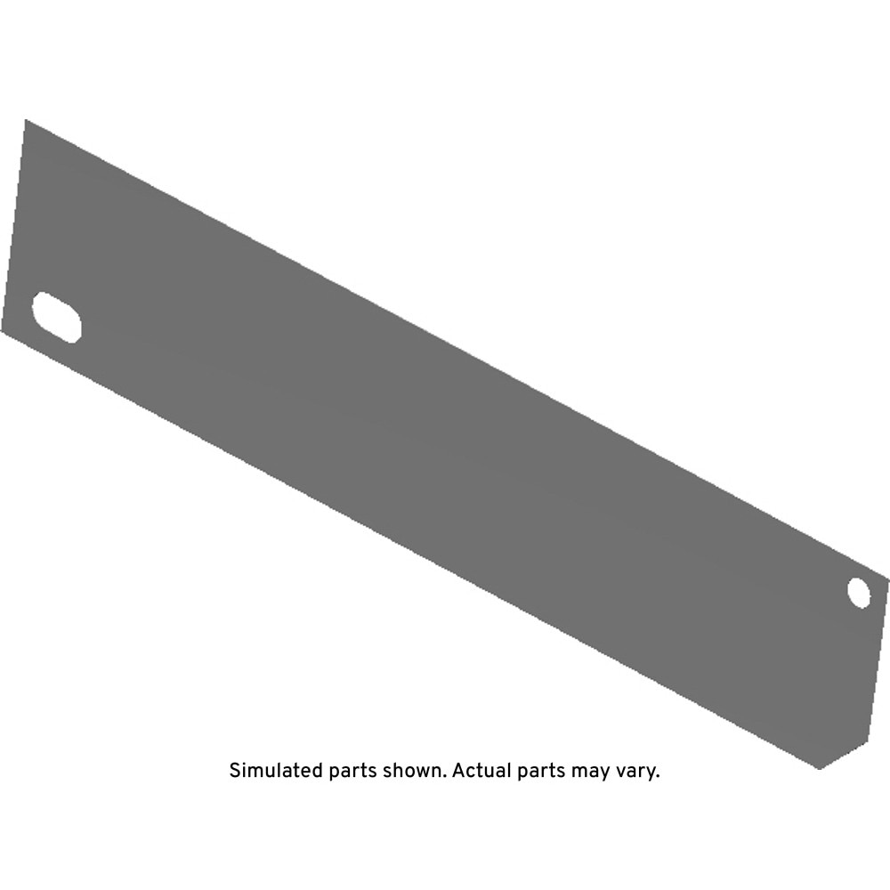 GM Genuine Parts Galvano Silver Front Passenger Side Fender Marketing Package Name Plate