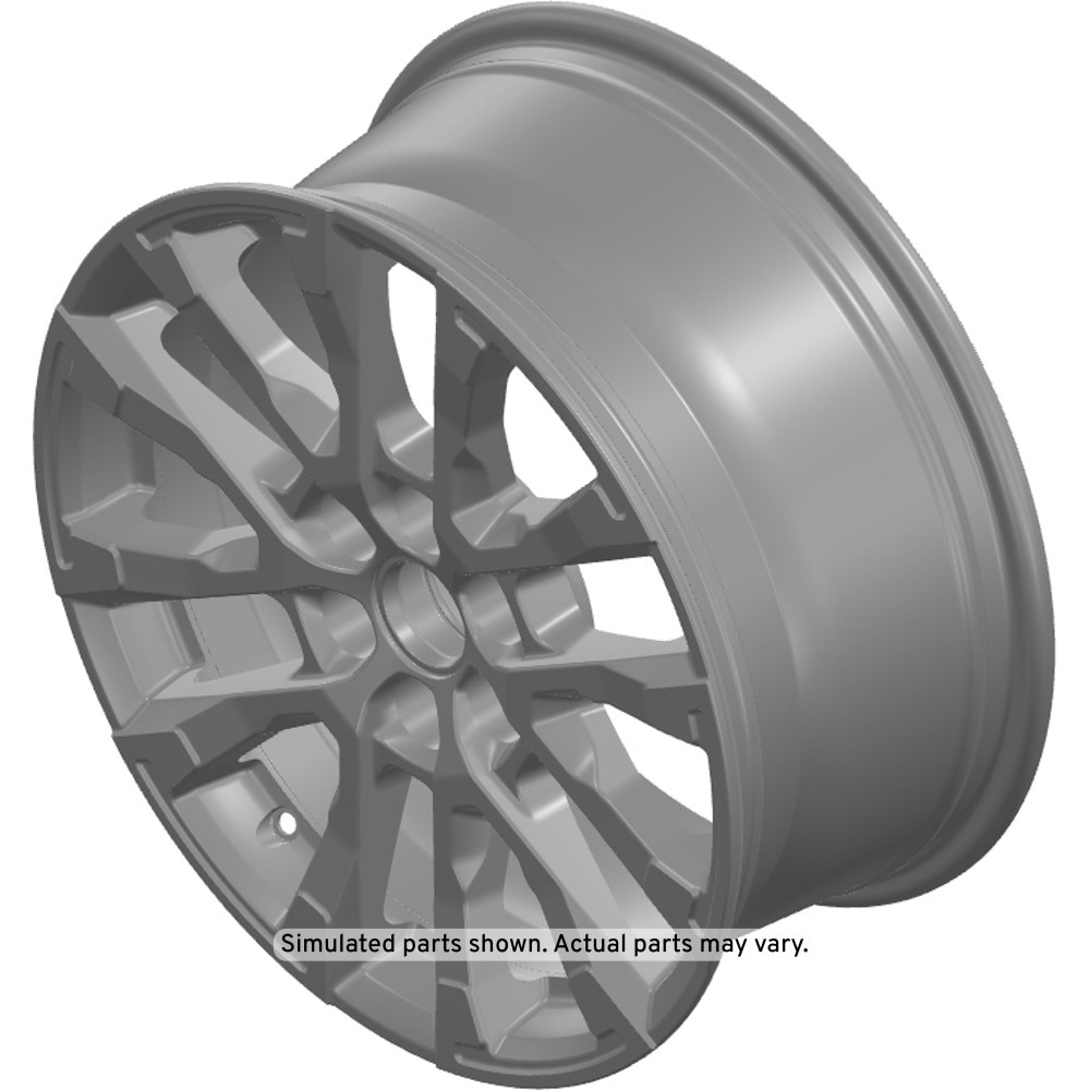 GM Genuine Parts Aluminum Outside Bright Chrome Wheel