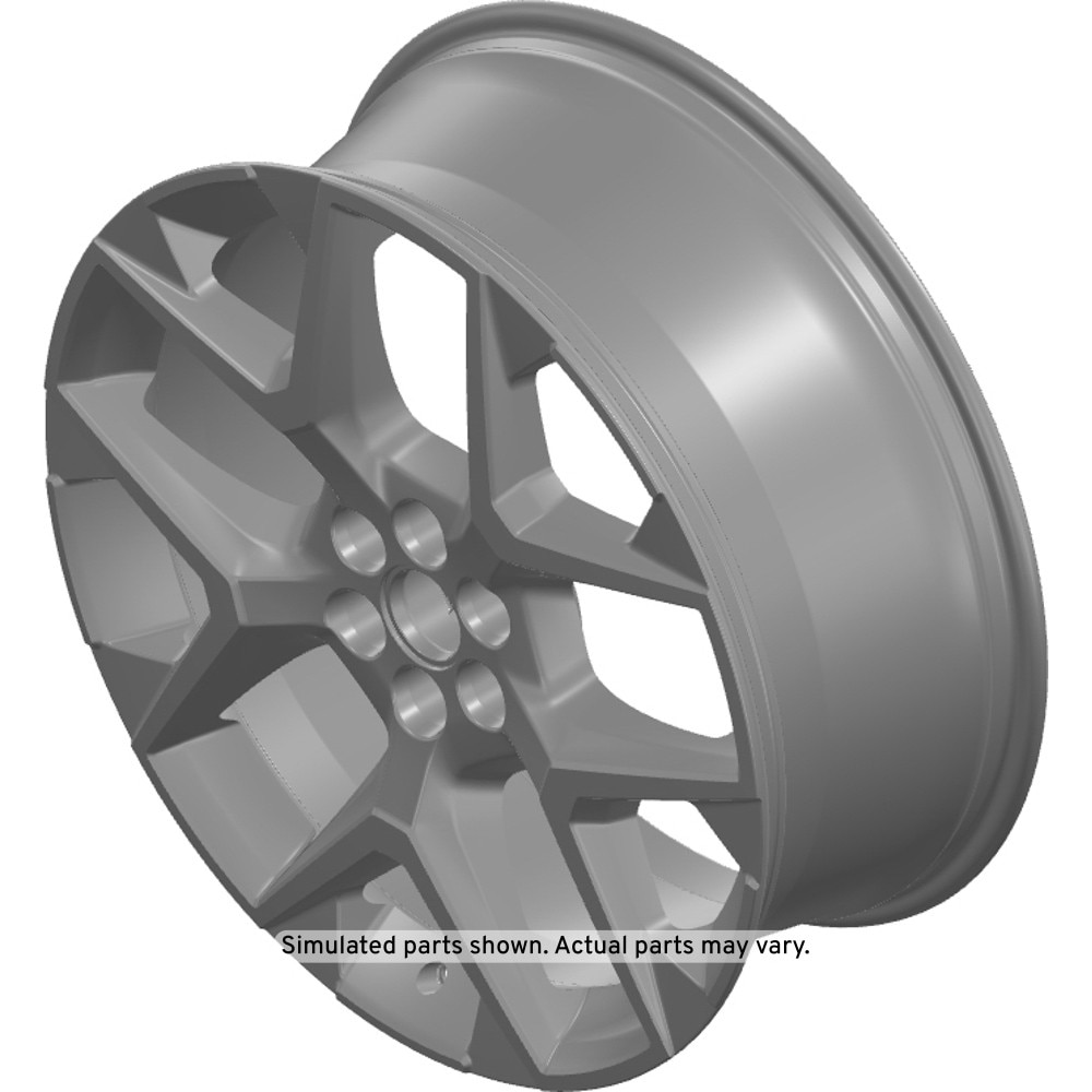GM Genuine Parts Aluminum Outside Bright Chrome Wheel