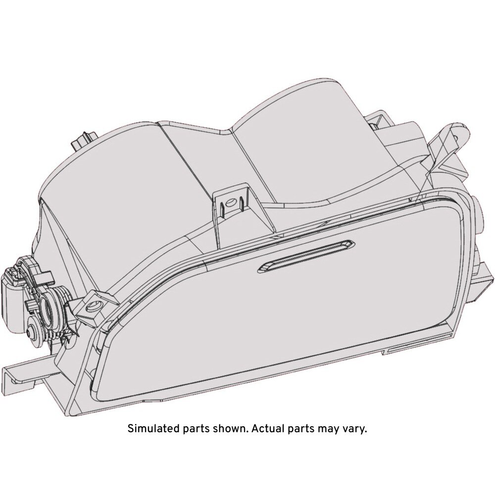 GM Genuine Parts Gray Front Floor Console Cup Holder