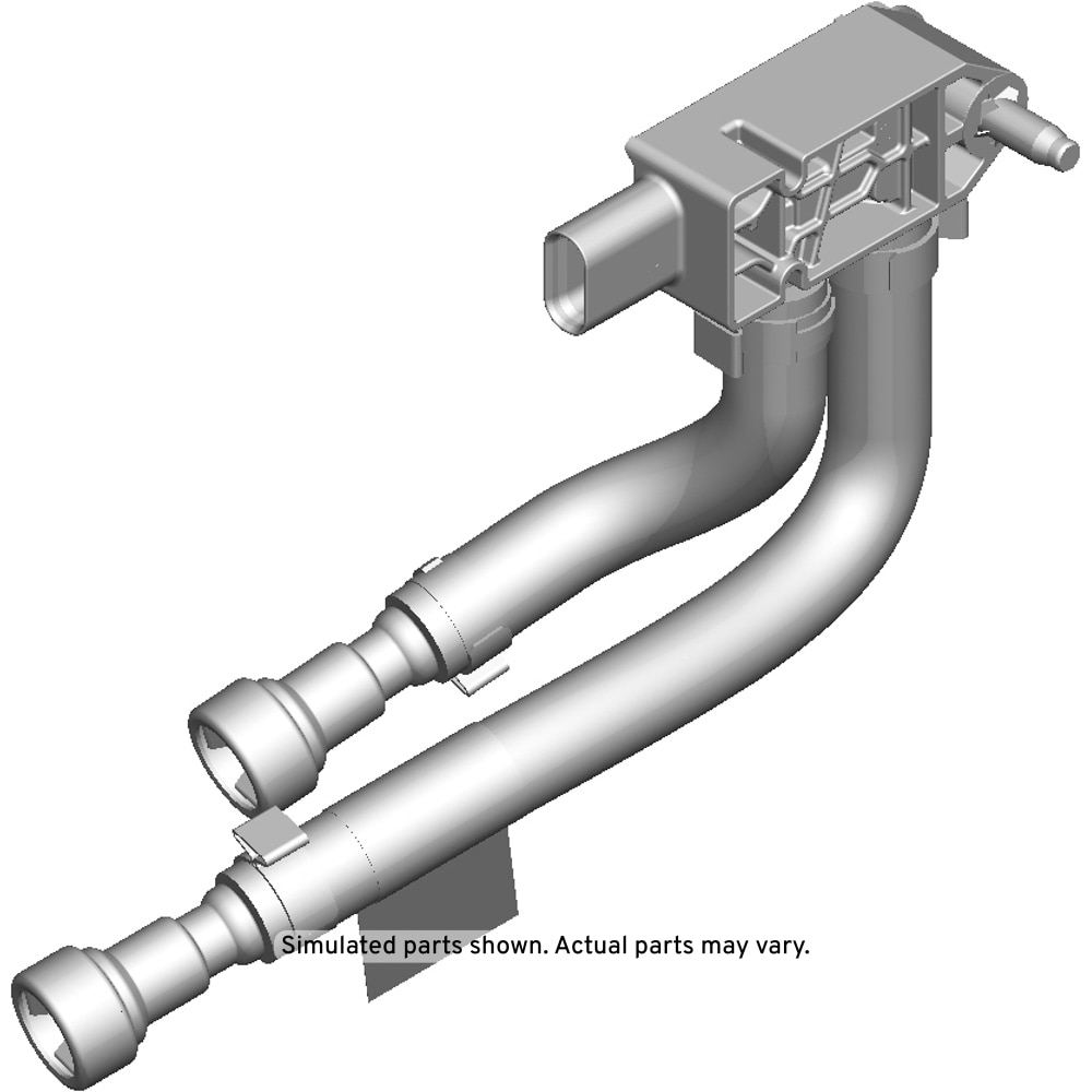 GM Genuine Parts Driver Side Exhaust Pressure Differential Sensor Hose