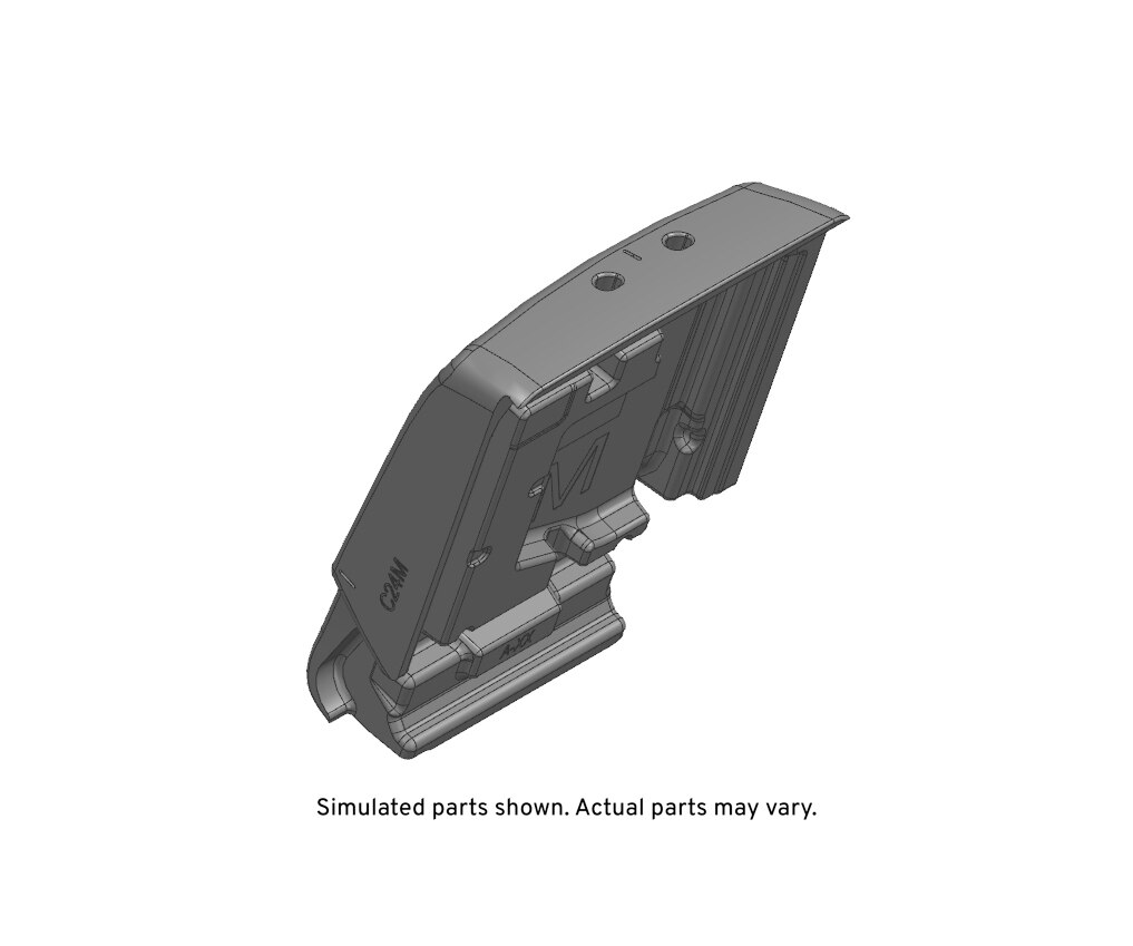 GM Genuine Parts Passenger Side 3rd Row Seat Back Pad