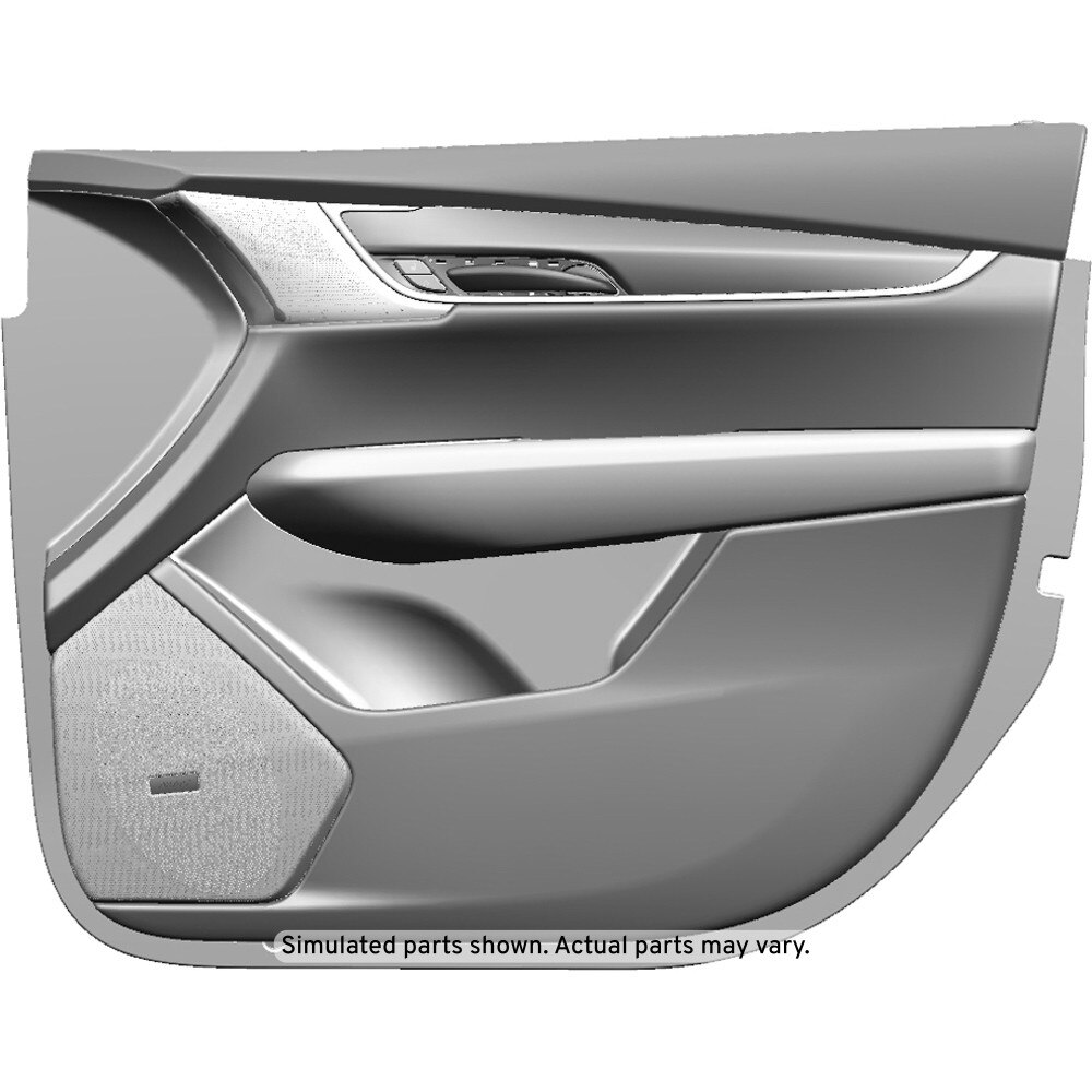 GM Genuine Parts Titanium Front Passenger Side Door Trim