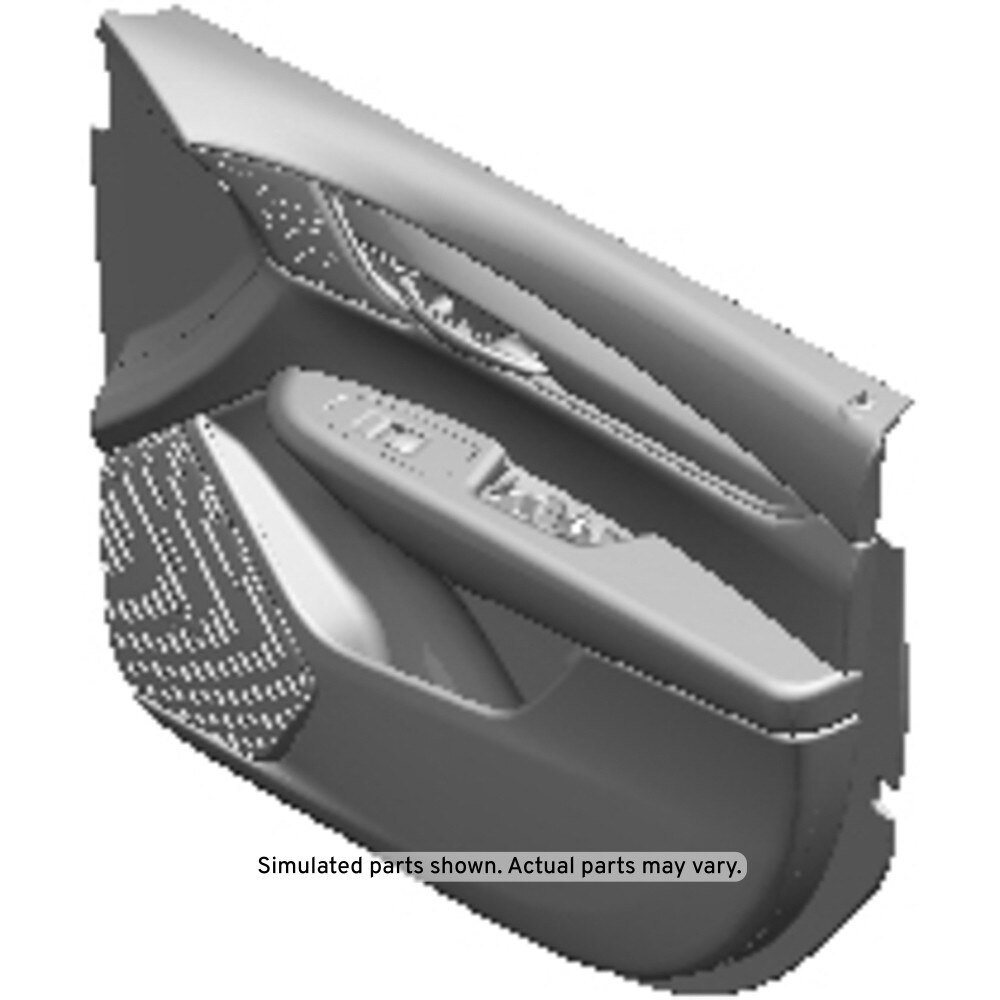 GM Genuine Parts Titanium Front Passenger Side Door Trim