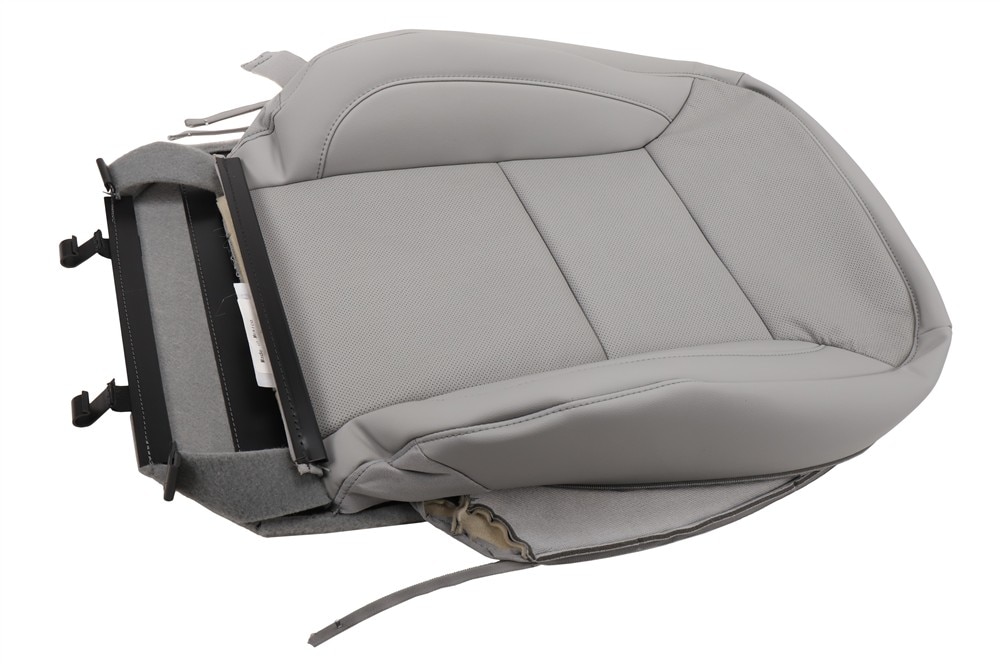 GM Genuine Parts Ash Gray Front Passenger Side Seat Back Cover