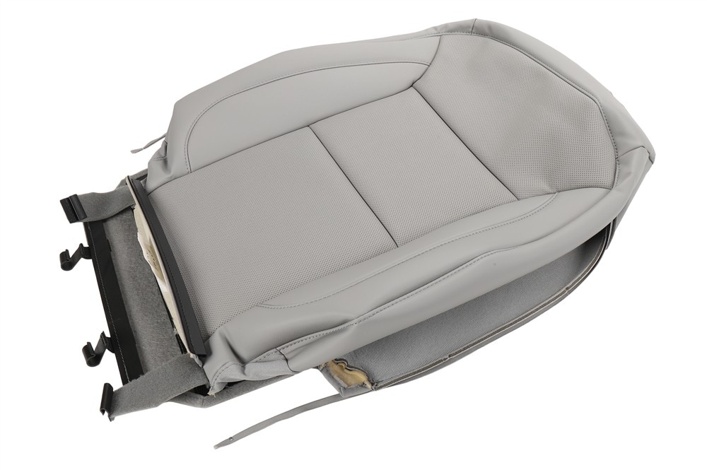 GM Genuine Parts Ash Gray Front Passenger Side Seat Back Cover