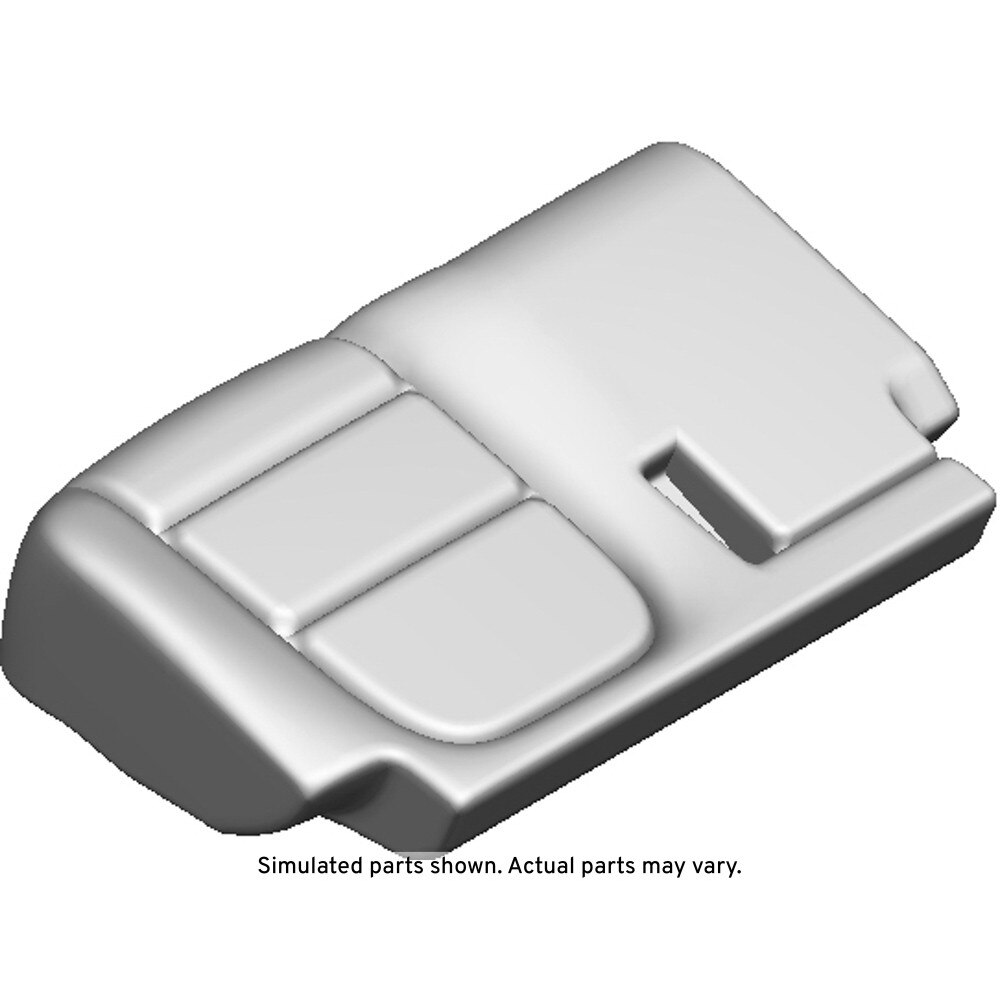 GM Genuine Parts Ash Gray Rear Driver Side Seat Cushion Cover