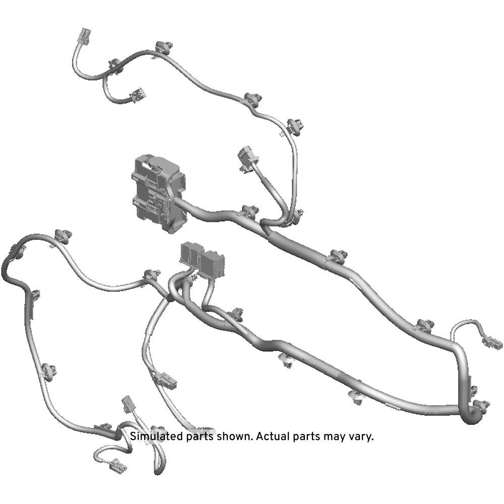 GM Genuine Parts Front Driver Side Door Lock Wiring Harness
