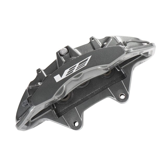 GM Genuine Parts Harbor Gray Metallic Front Brake Caliper without Pads and Bracket