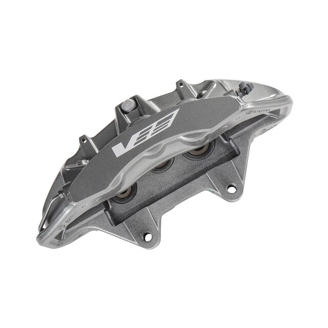 GM Genuine Parts Harbor Gray Metallic Front Passenger Side Brake Caliper without Pads and Bracket