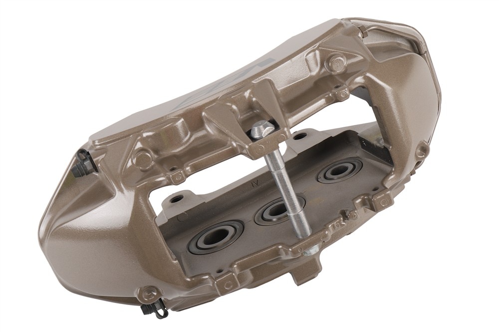 GM Genuine Parts Technical Bronze Front Passenger Side Brake Caliper without Pads and Bracket