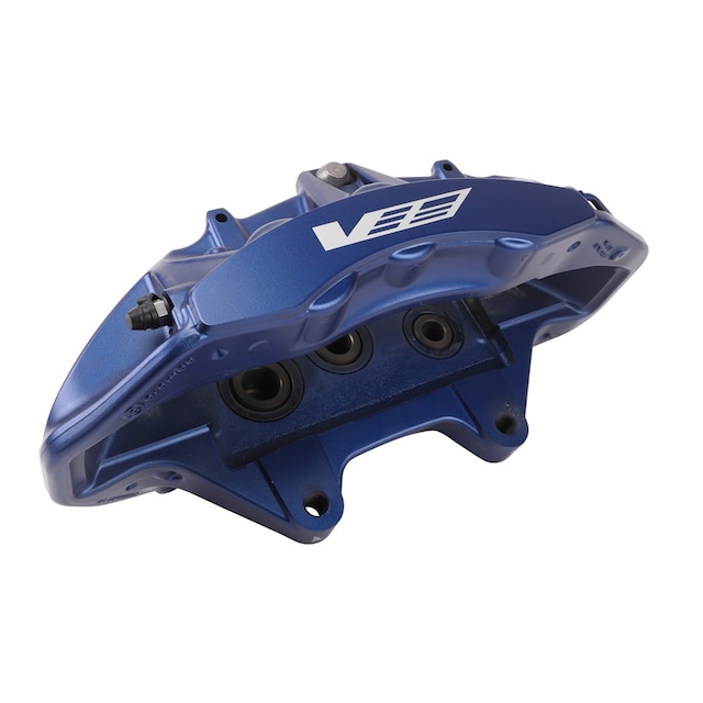 GM Genuine Parts Caliper Royal Blue Front Brake Caliper without Pads and Bracket