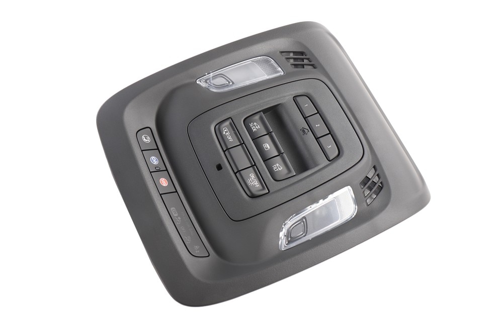 GM Genuine Parts Black Roof Console