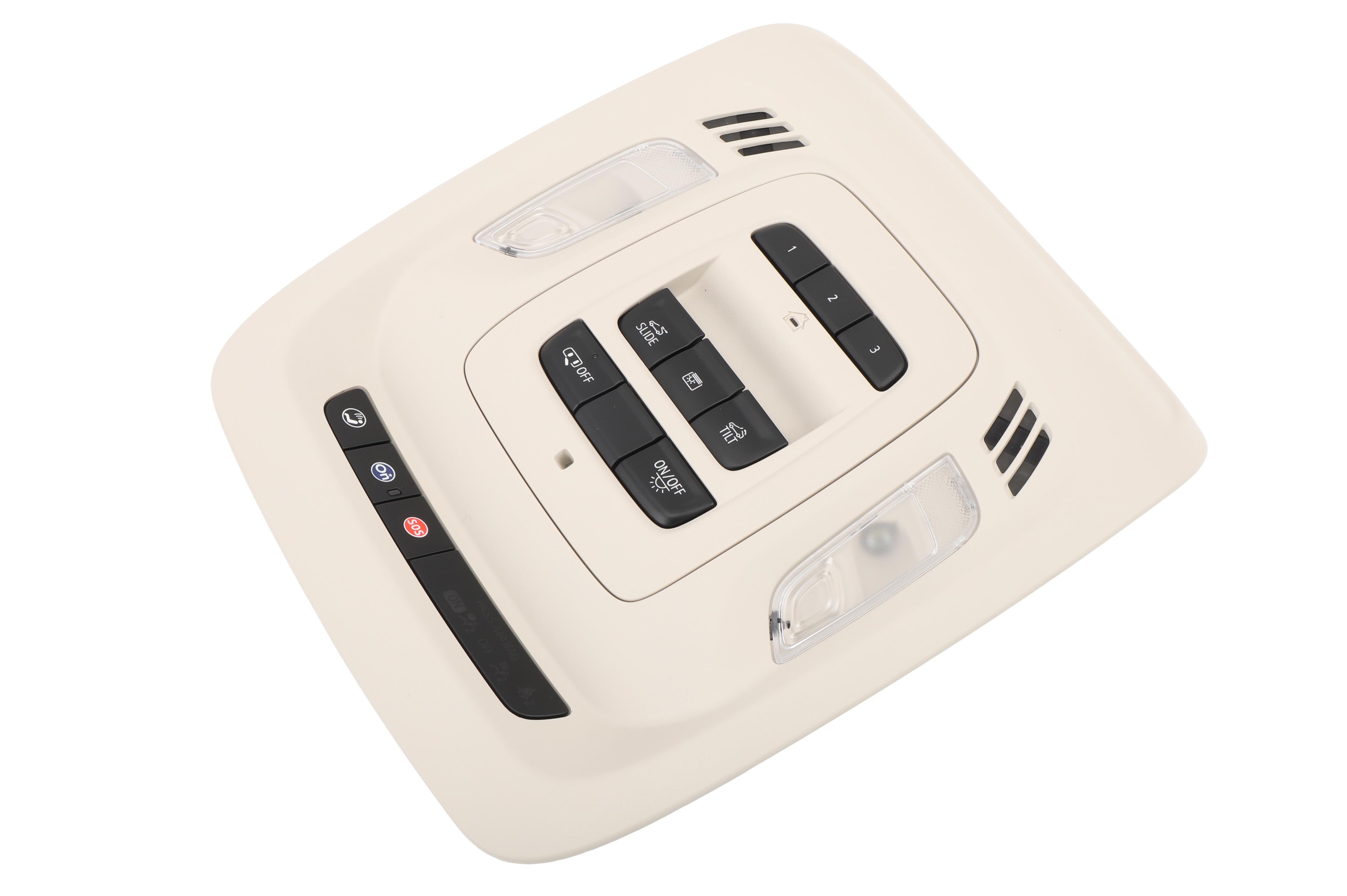 GM Genuine Parts Whisper Beige Roof Console