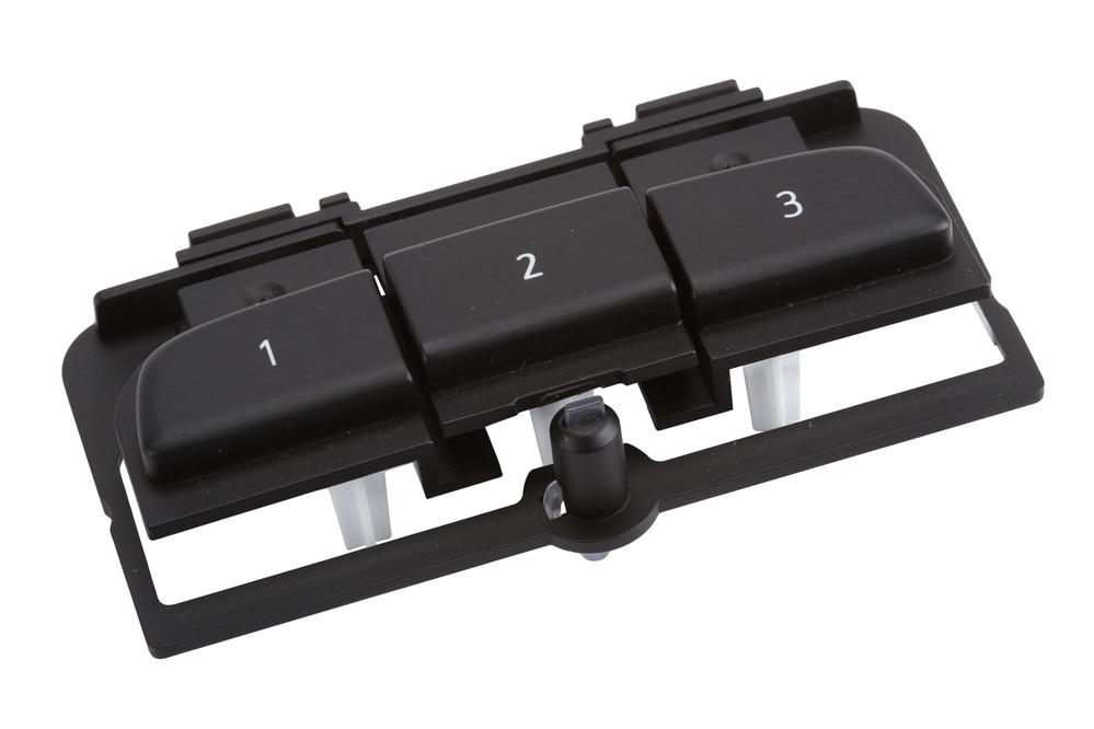 GM Genuine Parts Black Garage Door Opener Transmitter Pushbutton