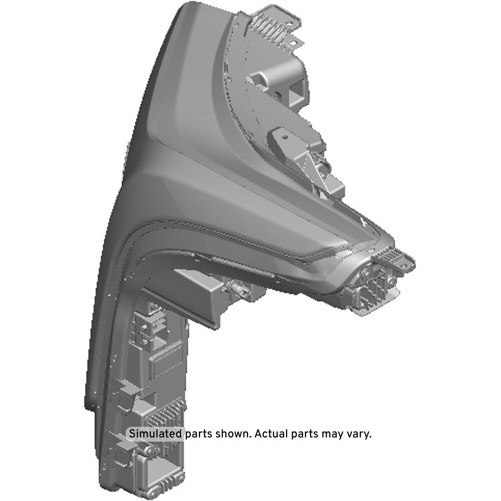 GM Genuine Parts Driver Side Headlamp